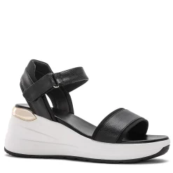 Store Accent Wedged Sandals