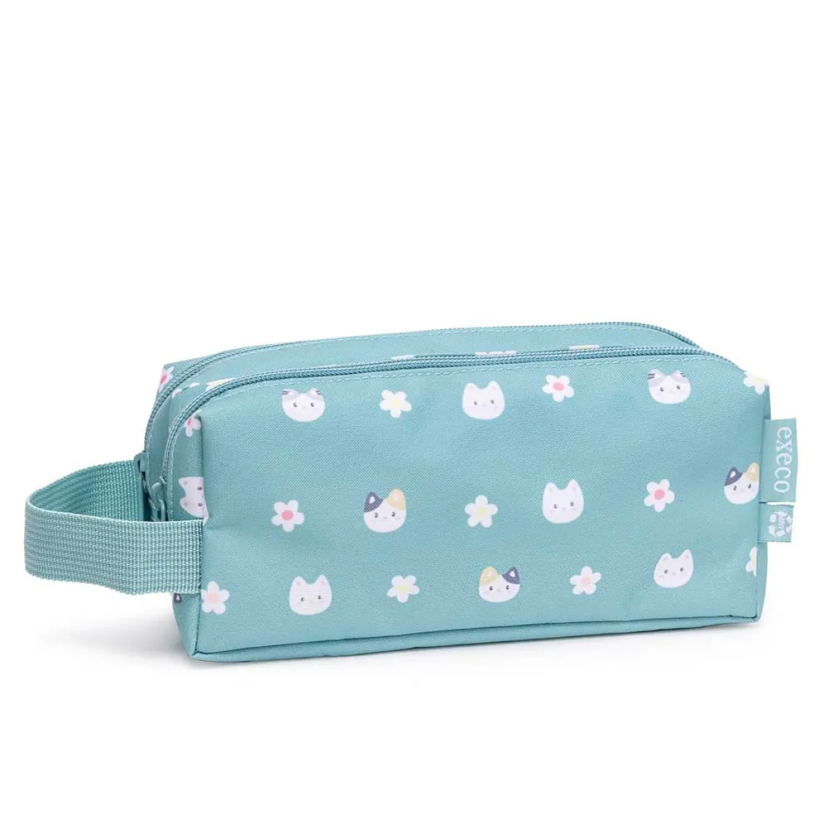 Flash Sale Execo | Cats 2 Compartments Pencil Case School Accessories