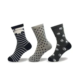 Shop Point Zero - 3 Pairs Of Socks For Kids Size 5-8 Socks