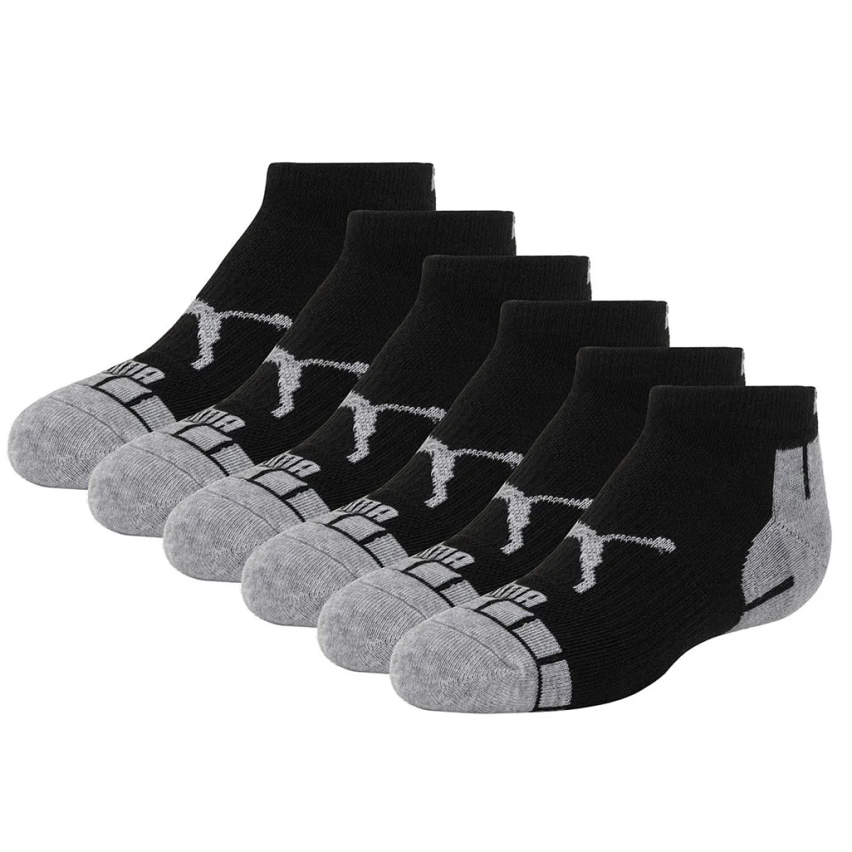 Outlet Puma | 6 Pairs Of Socks For Kids Size 5-6.5 Boys Accessories