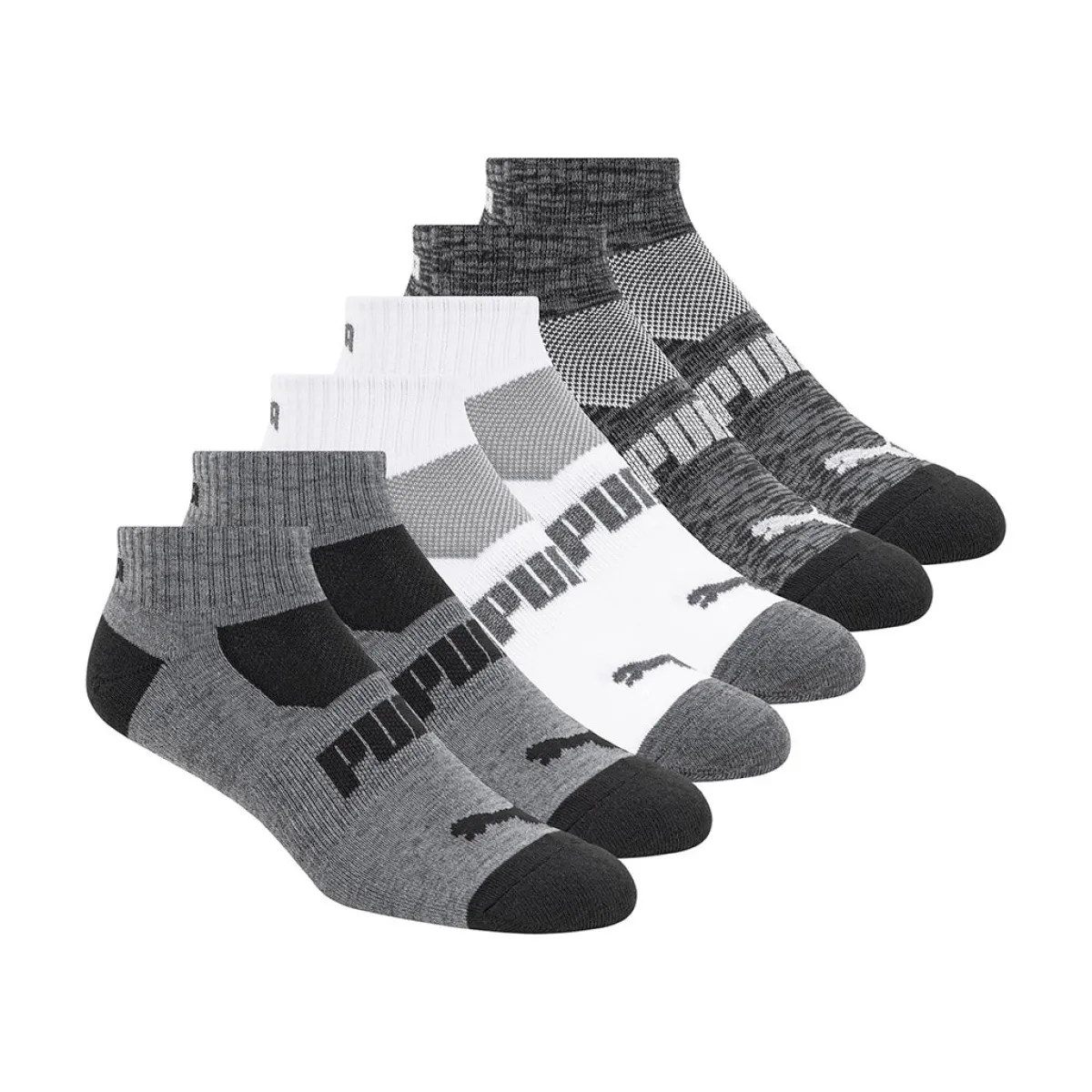 Outlet Puma | 6 Pairs Of Socks For Mens Socks