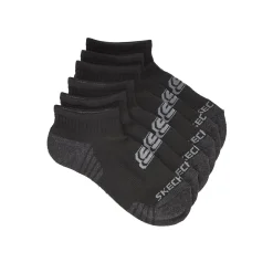 Online Skechers - 6 Pairs Of Socks For Kids Size 9-11 Girls Accessories