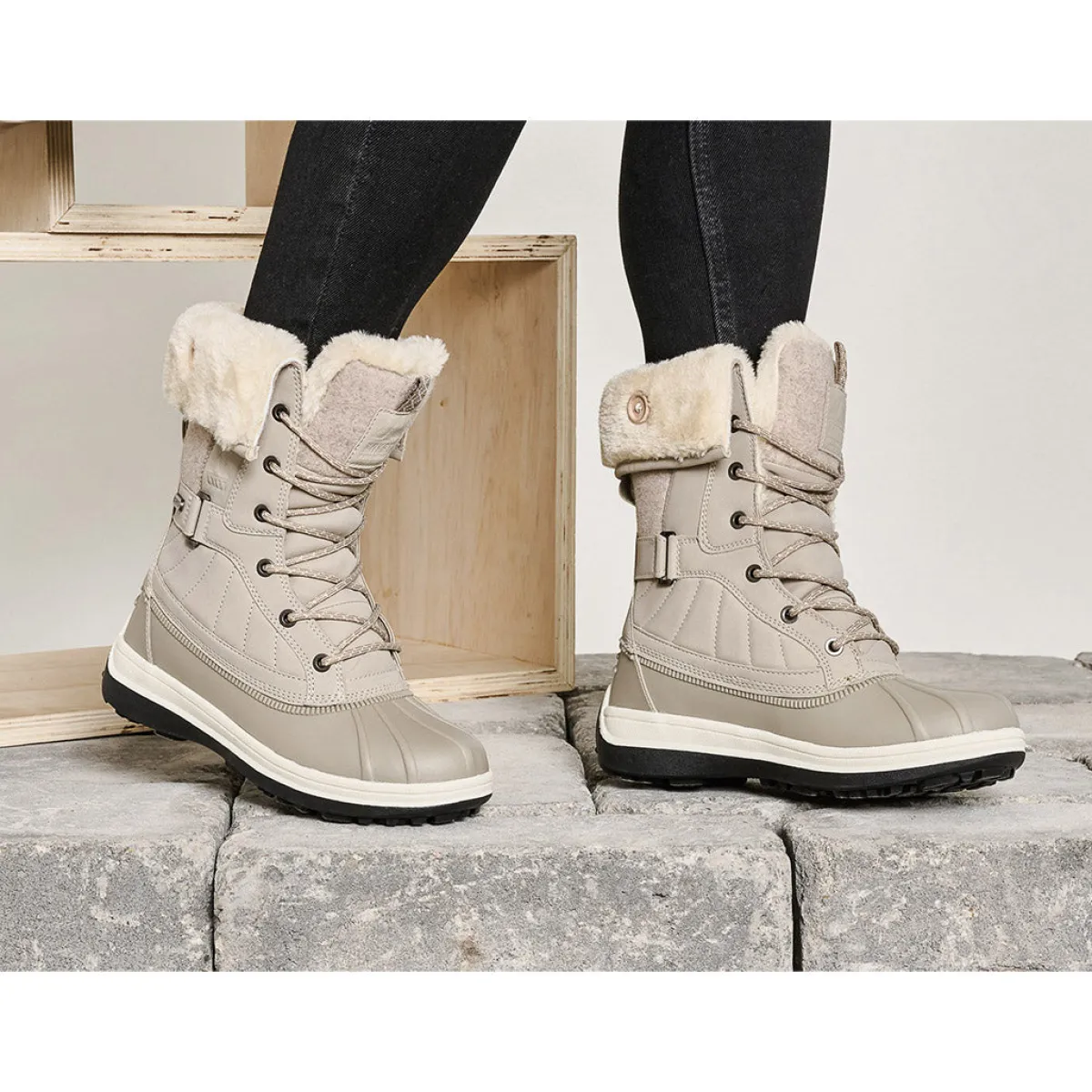 Sale Snow Slider Mid Winter Boots